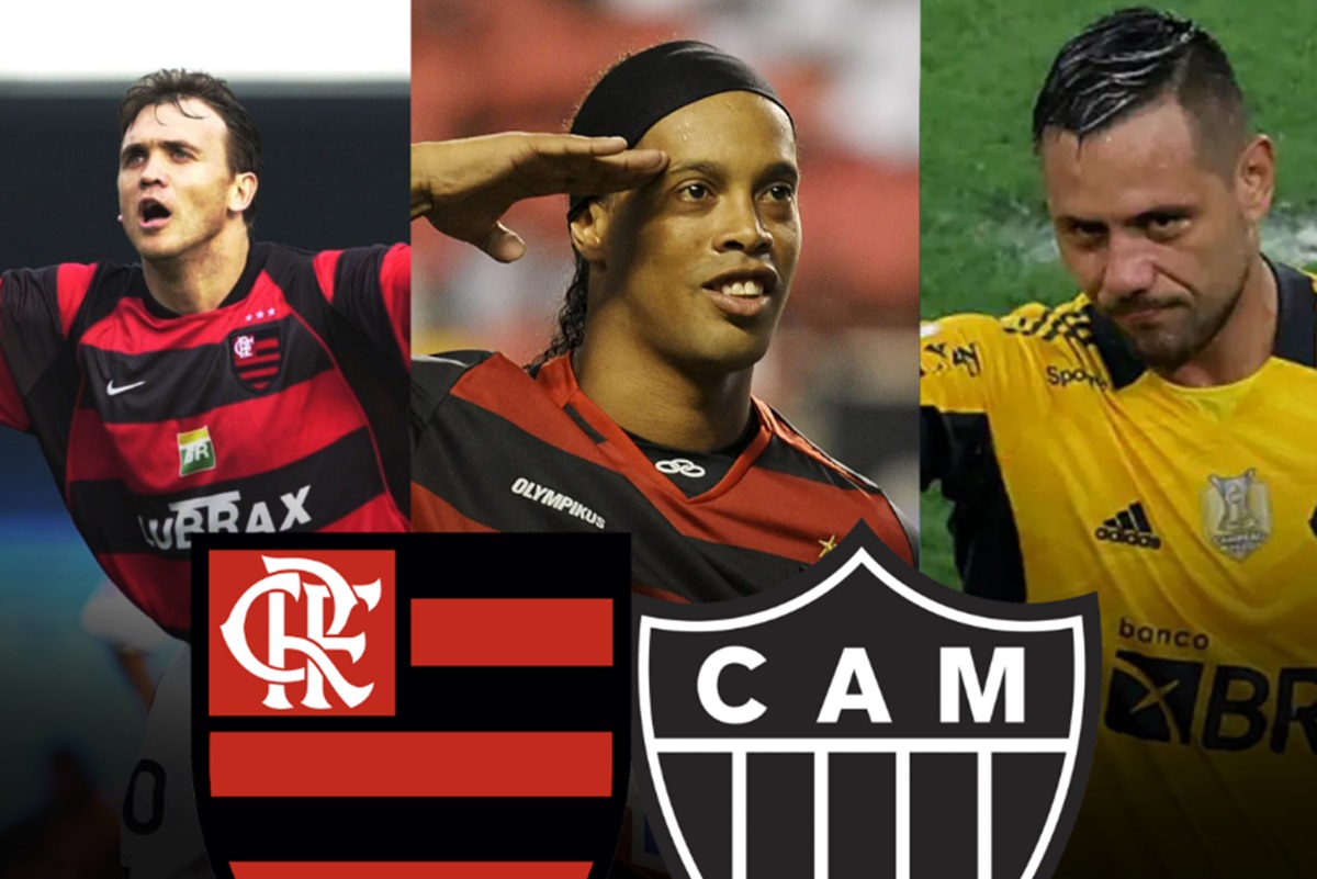 10 jogadores que já atuaram por Flamengo e Atlético MG Mundo Bola