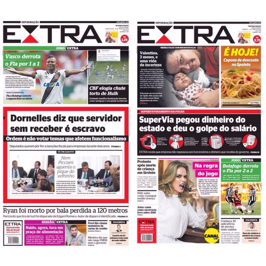 Capa de Extra