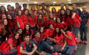 Vôlei feminino não conseguiu medalhar no Paraná. Foto Divulgação.