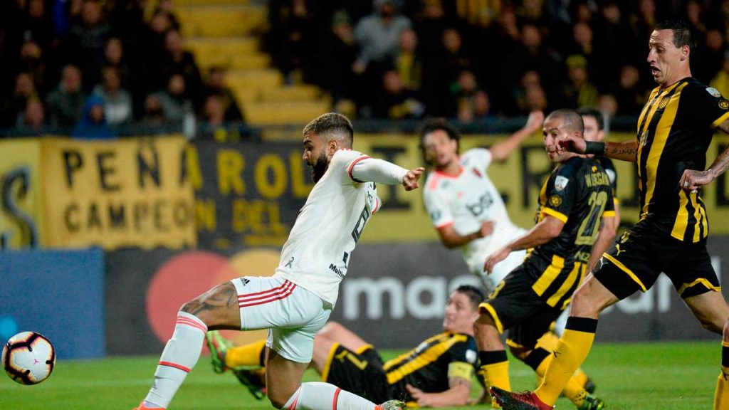 flamengo penarol gabigol libertadores