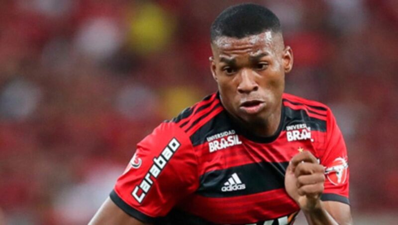 Jean Lucas em ação pelo Flamengo. Foto: Gilvan de Souza/Flamengo