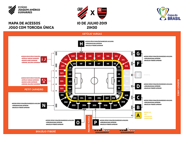 arena baixada athletico flamengo