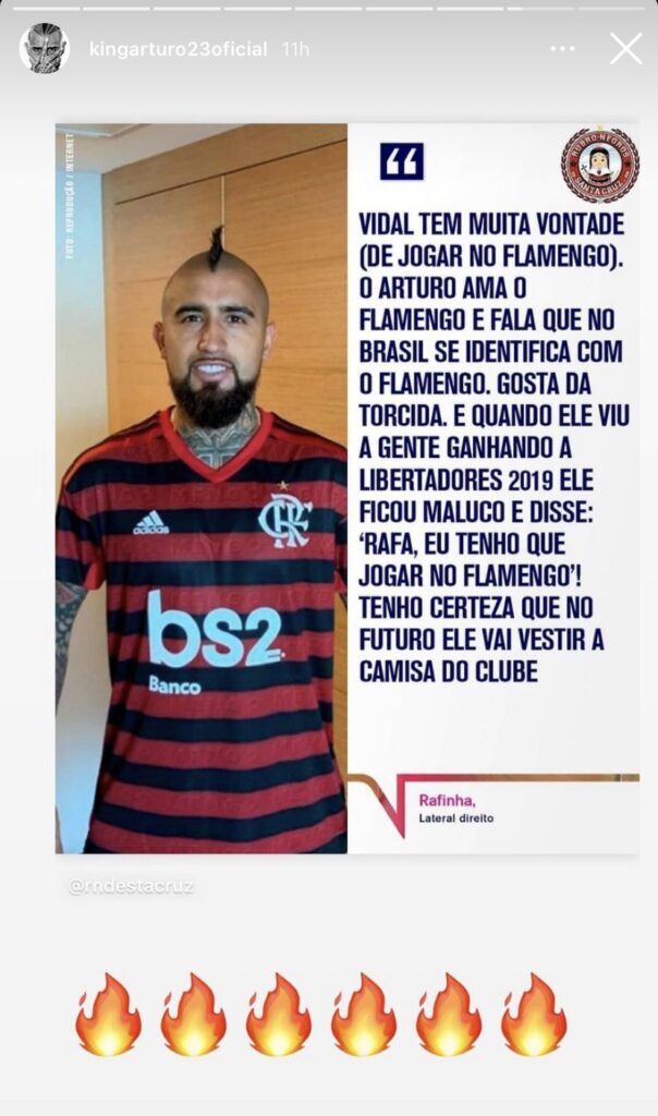 Vidal flamengo