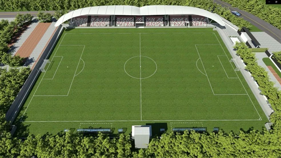 projeto do flamengo de seu novo estádio no ninho do urubu