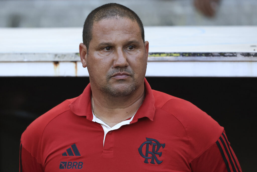 Mario Jorge em jogo do Flamengo