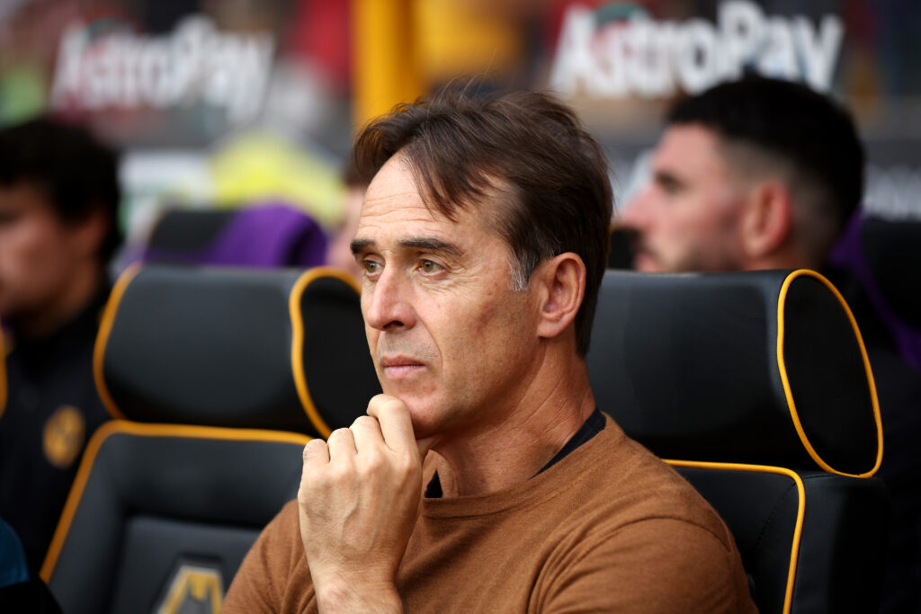 Lopetegui em jogo do Wolverhampton