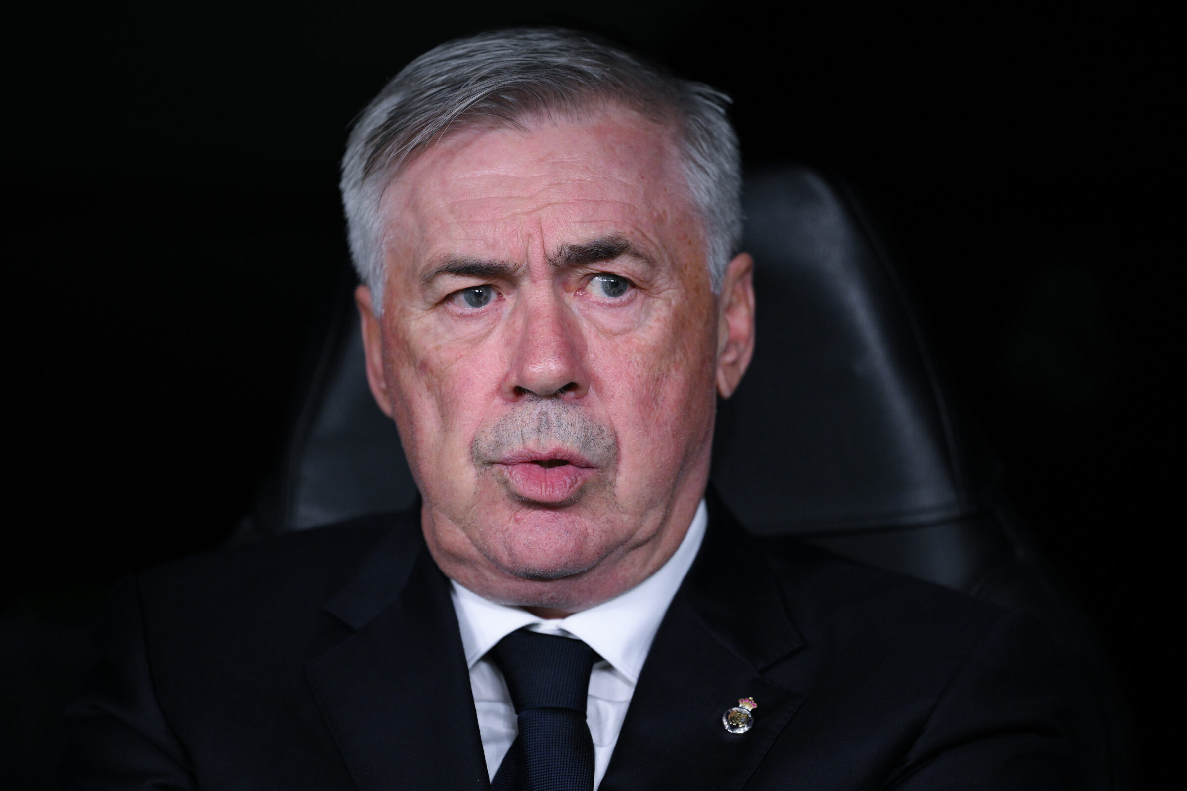 Carlo Ancelotti, técnico do Real Madrid; clube espanhol estuda oferecer mais dois anos de contrato