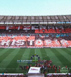 Mosaico torcida Flamengo x Cuiabá