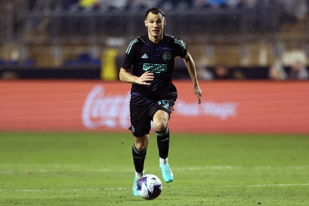 Dániel Gazdag em campo pelo Philadelphia Union 