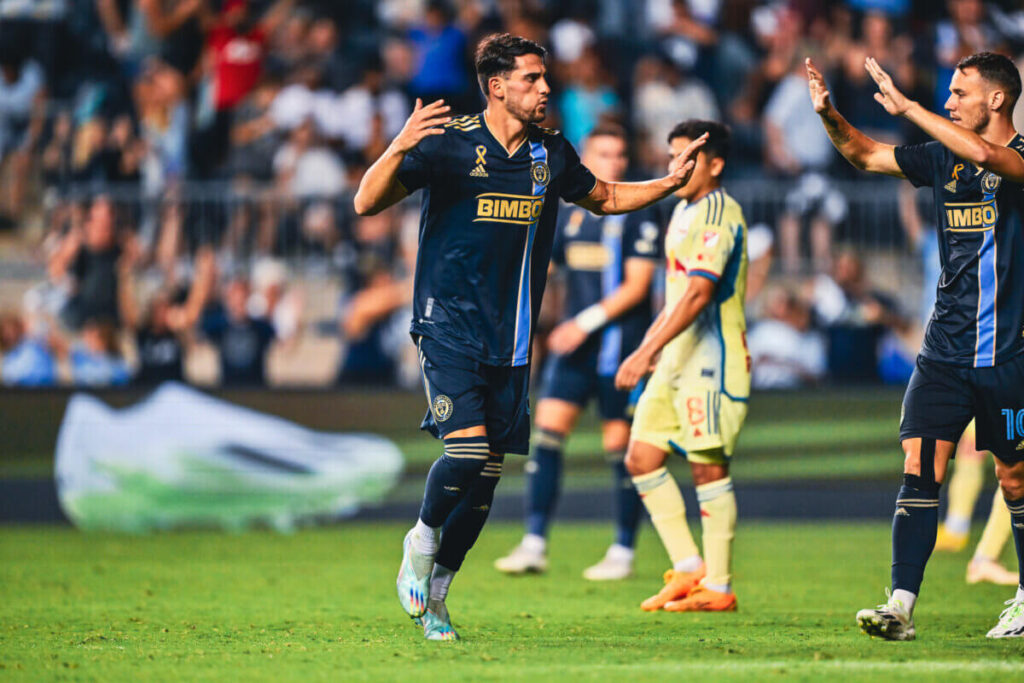 Julián Carranza em campo pelo Philadelphia Union 