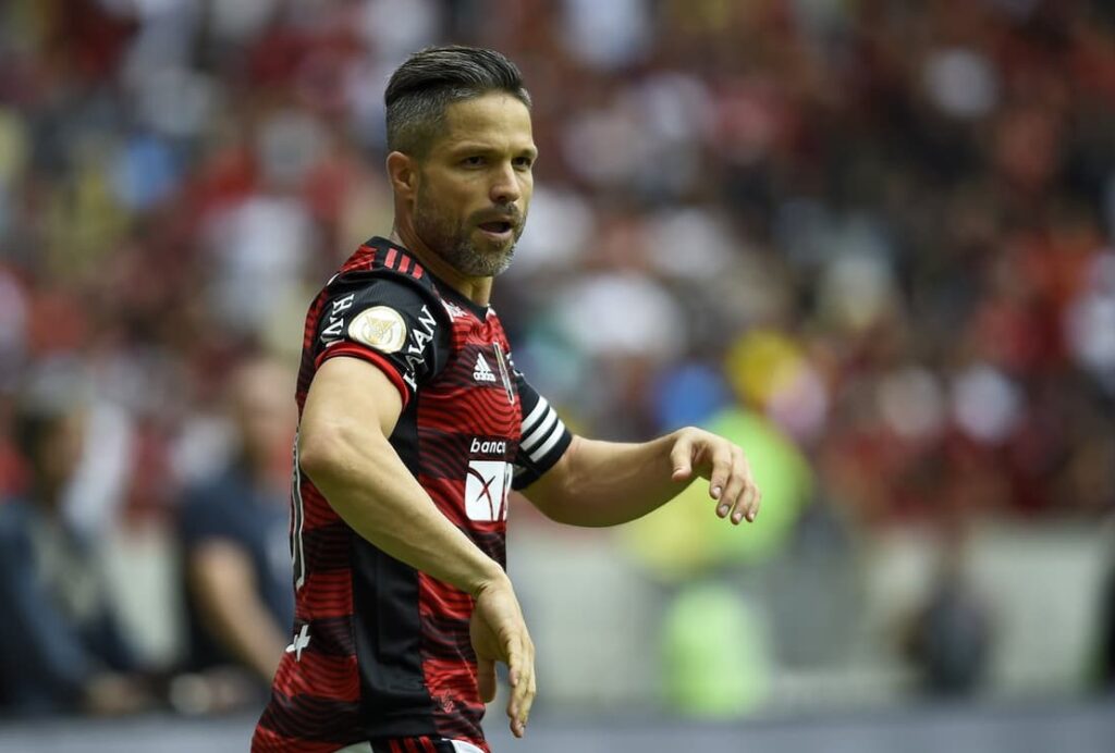 diego ribas em ação na época do flamengo