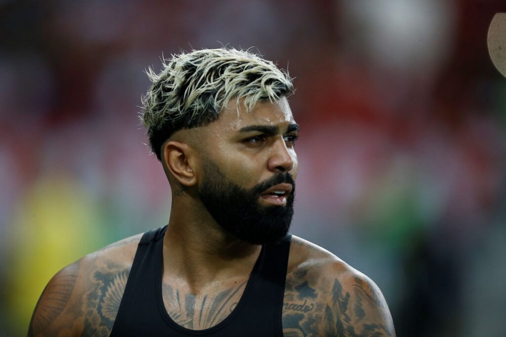 Gabigol após jogo do Flamengo no Maracanã