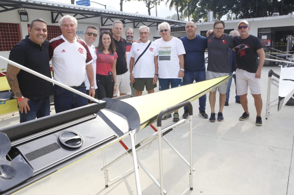 novo barco remo flamengo