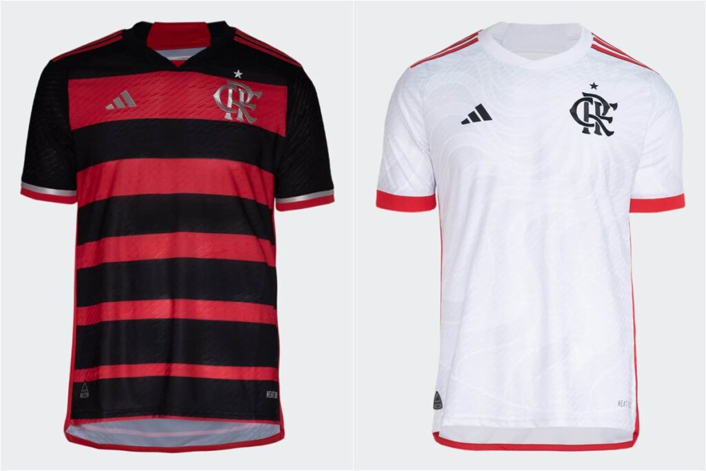 Uniformes 1 e 2 do Flamengo em 2024