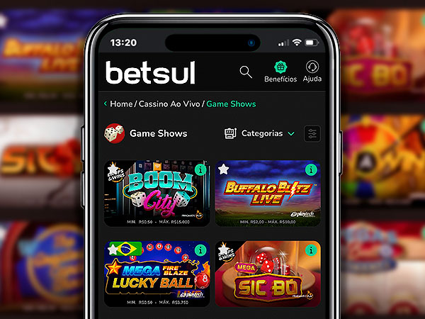 cassino ao vivo betsul