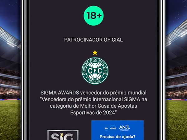 Realsbet é patrocinador oficial do Coritiba