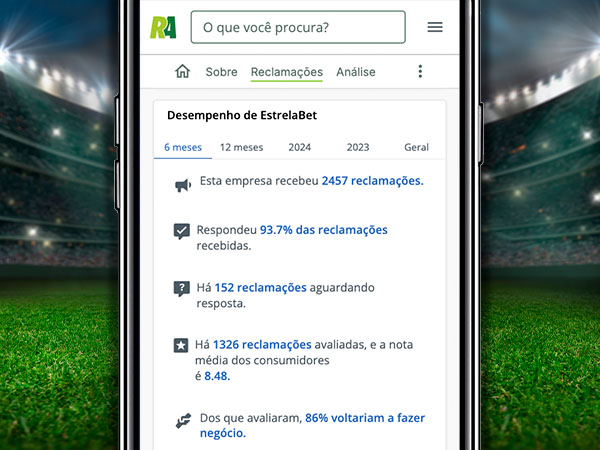 Estrela Bet é confiável no reclame aqui