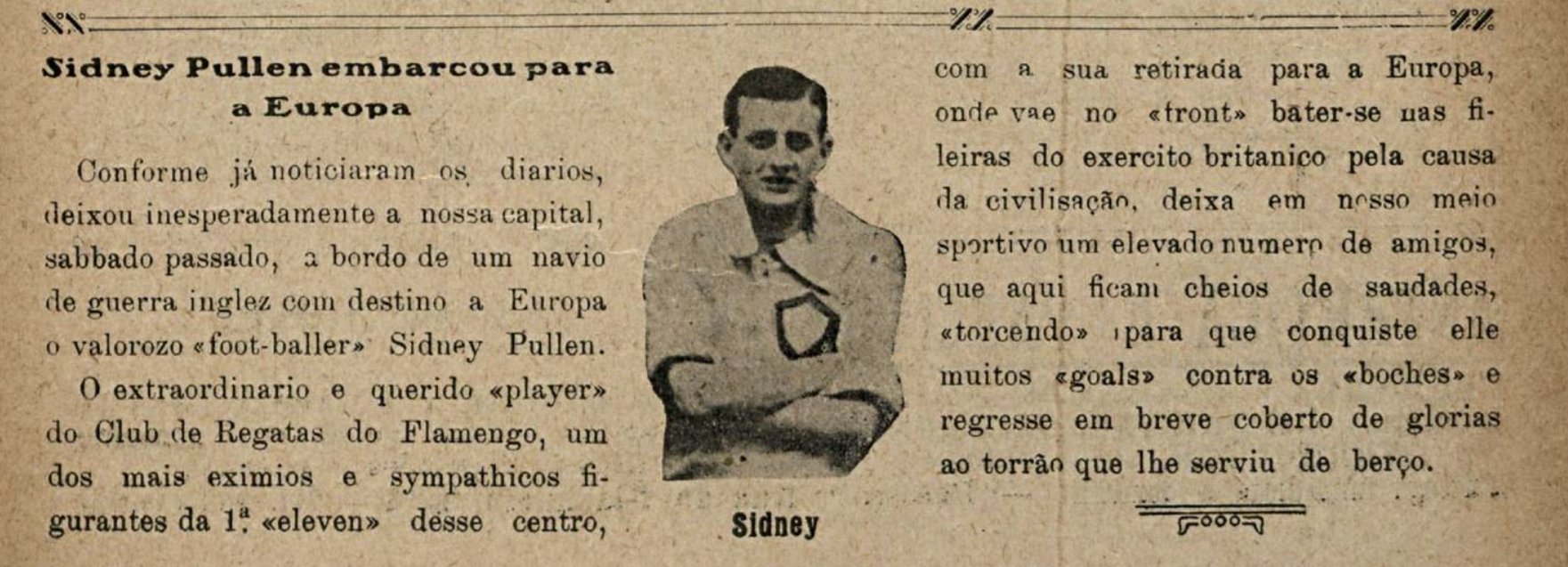 Foto: Jornal Vida Sportiva (1918)