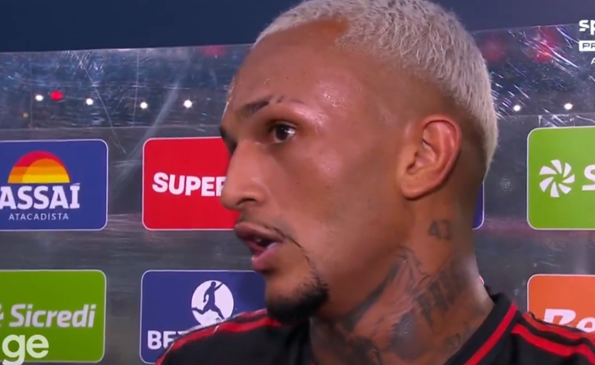 wesley em entrevista após vitória do flamengo sobre o vasco