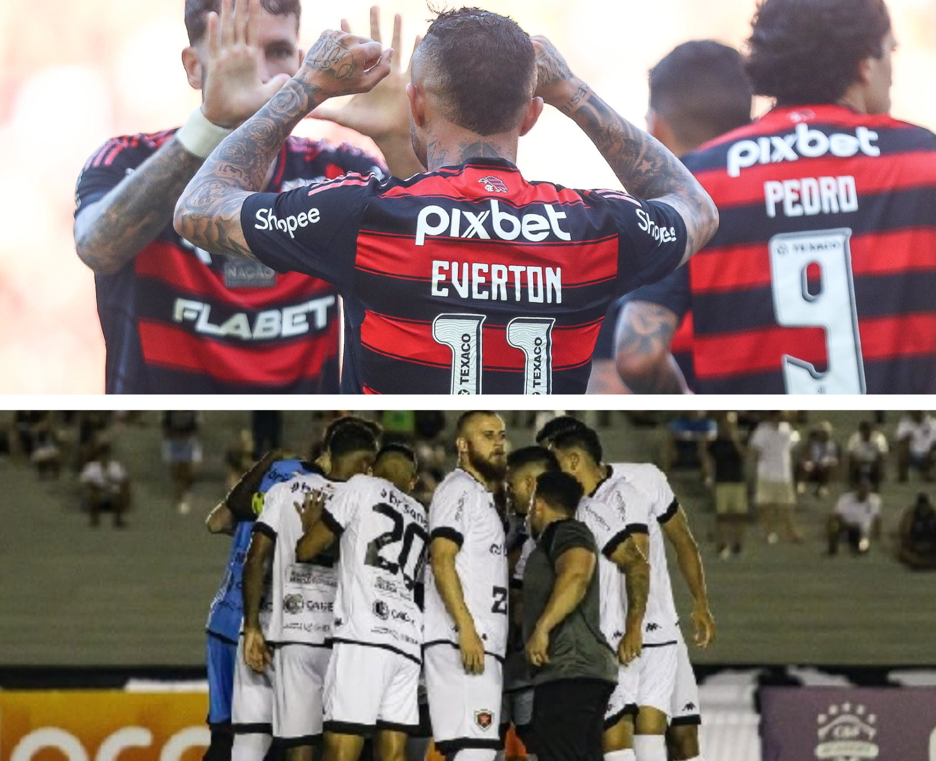 Flamengo visita Botafogo-PB para iniciar caminhada pelo hexa