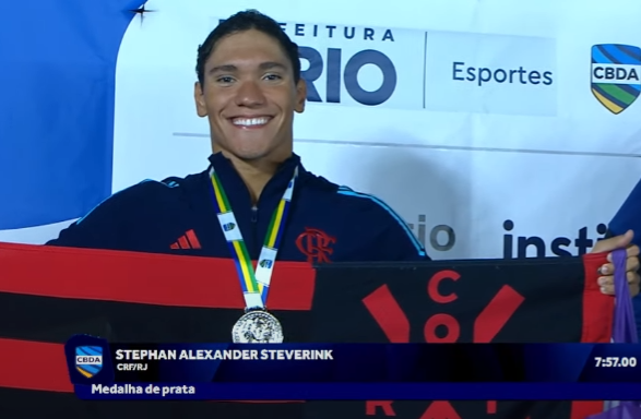 Stephan Steverink prata Flamengo Maria Lenk