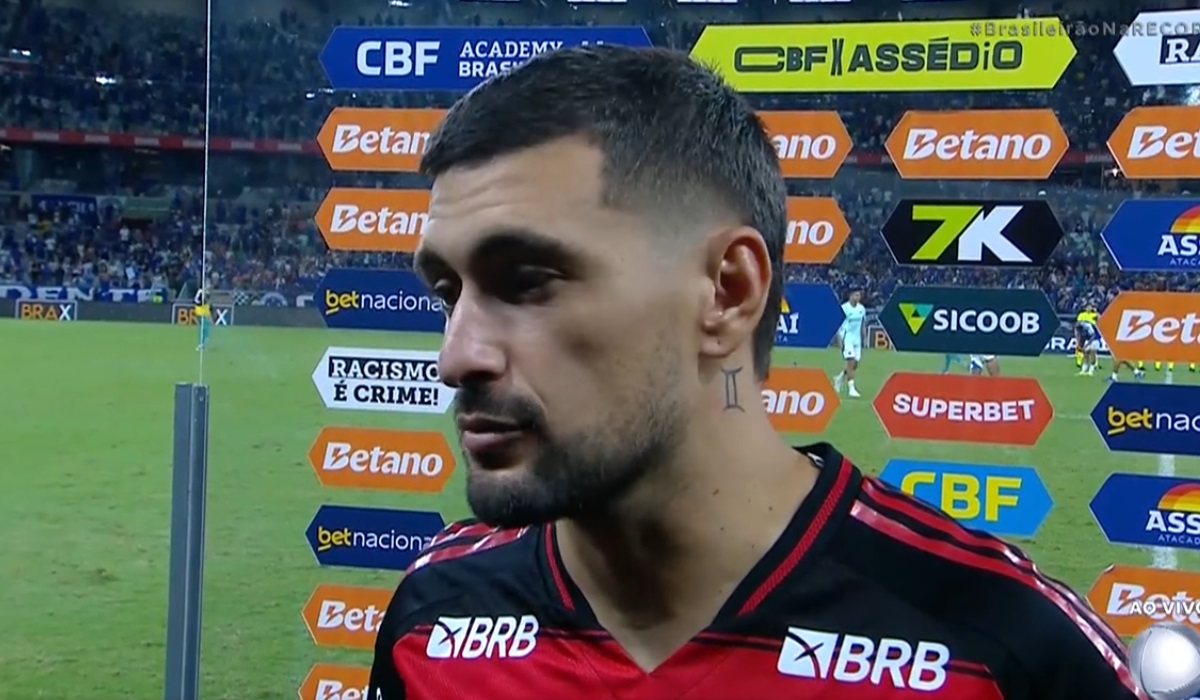 Arrascaeta expõe motivo da derrota do Flamengo contra o Cruzeiro