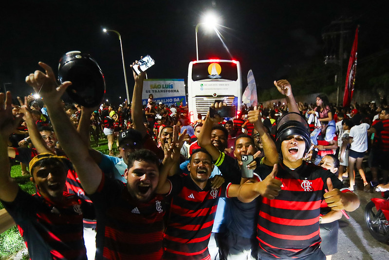 José Boto se impressiona com recepção ao Flamengo em São Luís: 'Nunca viu algo parecido'