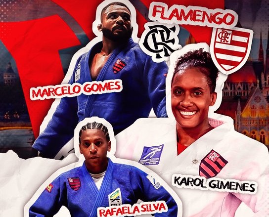 Flamengo terá 3 judocas no Mundial de Budapeste