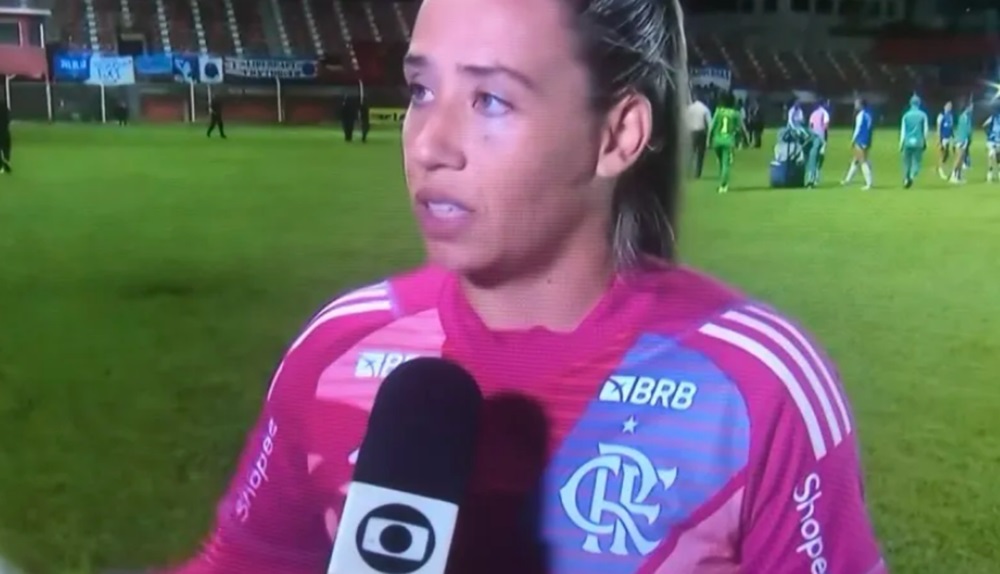 Vivi Holzel dá aviso após empate do Flamengo contra Cruzeiro