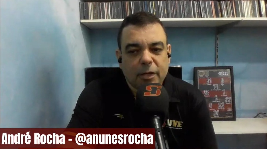 André Rocha analisa Juninho no Flamengo: 'Briga com a bola, se esconde e não mostra nada'