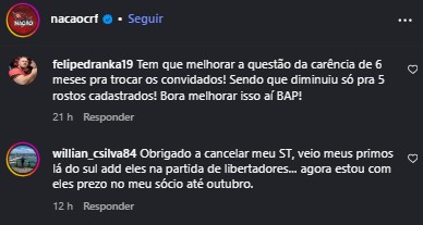 Críticas de torcedores do Flamengo ao programa de Sócio-Torcedor Nação