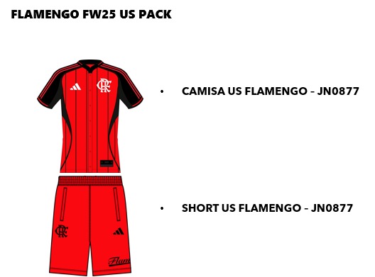 Flamengo Adidas EUA