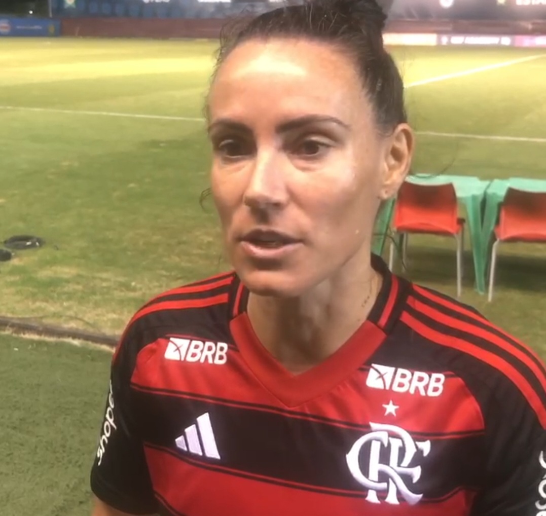 Classificado, Flamengo ainda mira G4: ‘Vamos chegar sim’, diz Jucinara