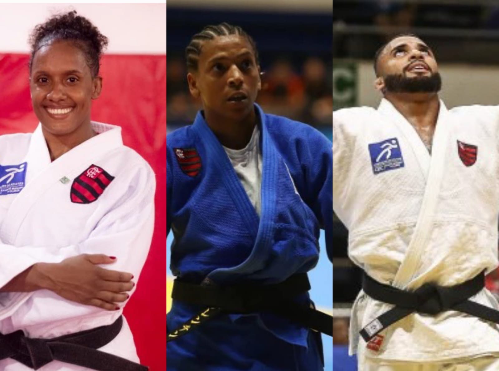 Trio de judocas do Flamengo revelam expectativas para Mundial de Budapeste