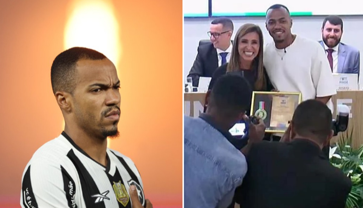 Marlon Freitas crava em cerimônia que nunca vai jogar no Flamengo; veja