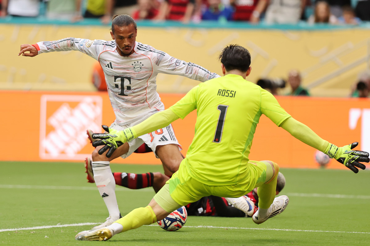 Leroy Sané, atacante do Bayern, elogia atuação do Flamengo: 'Não parou de...'