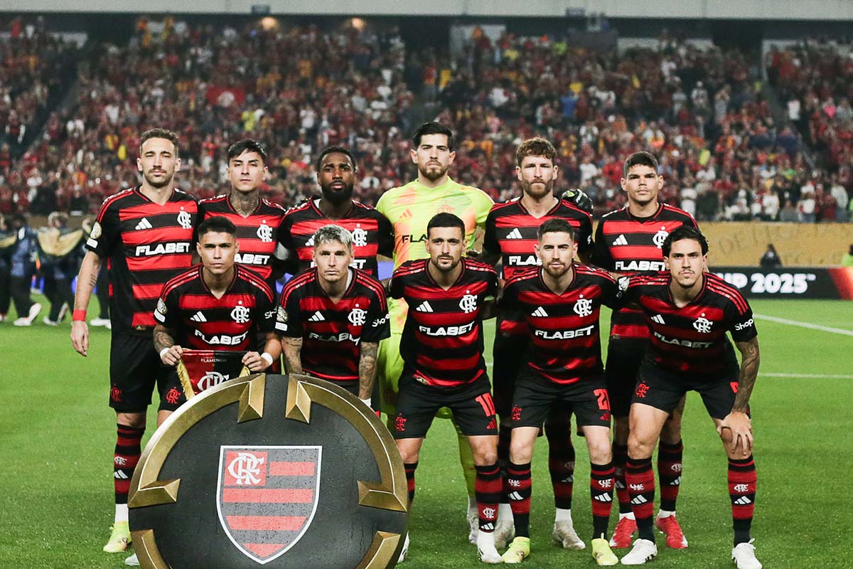Escalação do Flamengo pra hoje contra o Chelsea