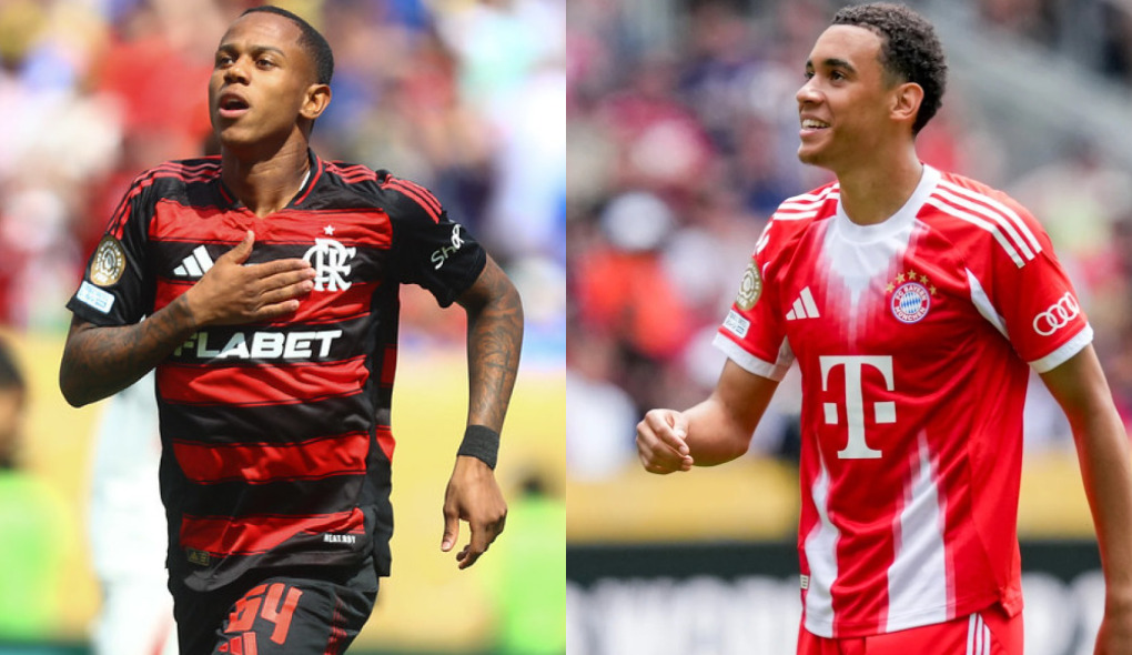 Wallace Yan e Musiala 'antecipam' Flamengo x Bayern em ranking da Copa do Mundo de Clubes