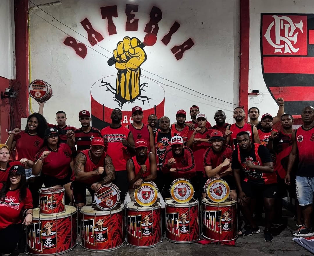 Lavagem cerebral e surpresa inédita na bateria: Raça volta prometendo revolução histórica na arquibancada do Flamengo