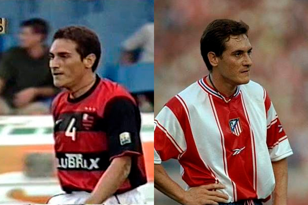 Carlos Gamarra por Flamengo e Atlético de Madrid