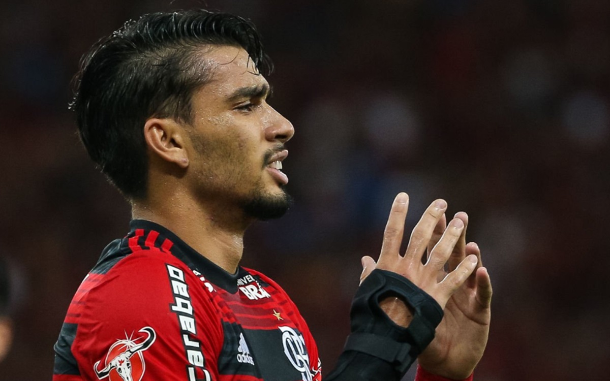 lucas paquetá em jogo do flamengo em 2018
