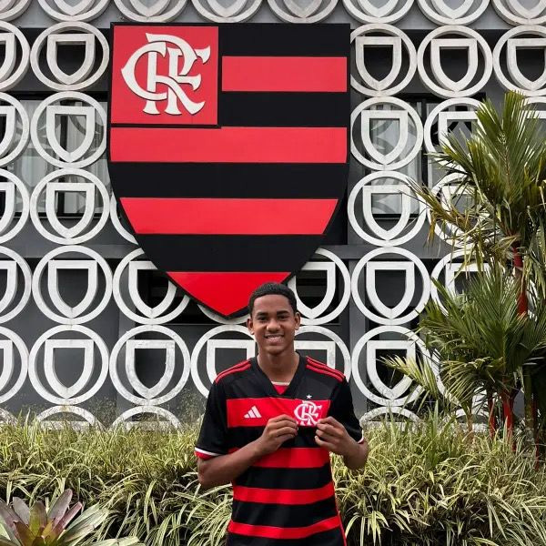 Marcelinho, novo reforço do sub-14 do Flamengo