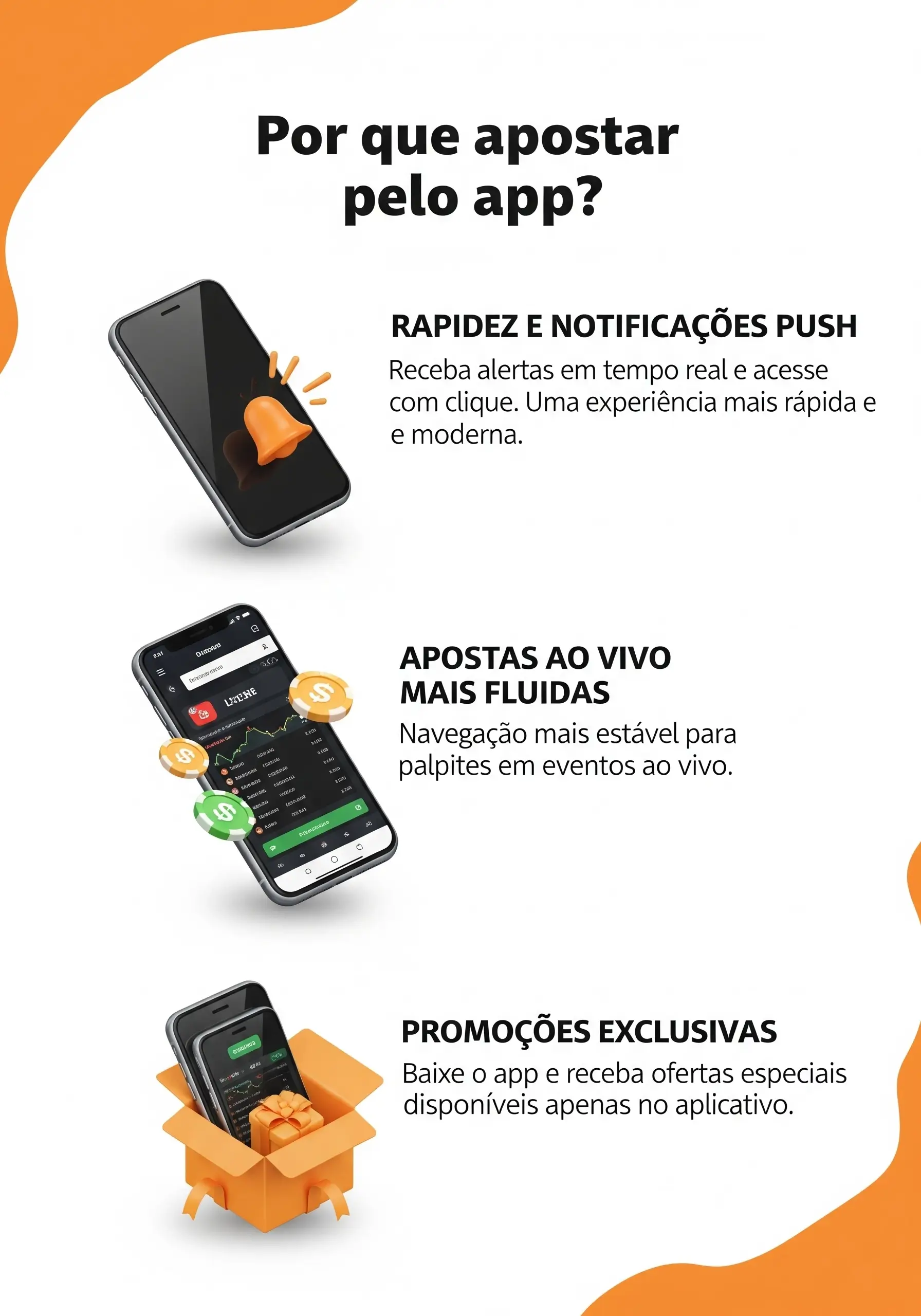 Por que apostar pelo app