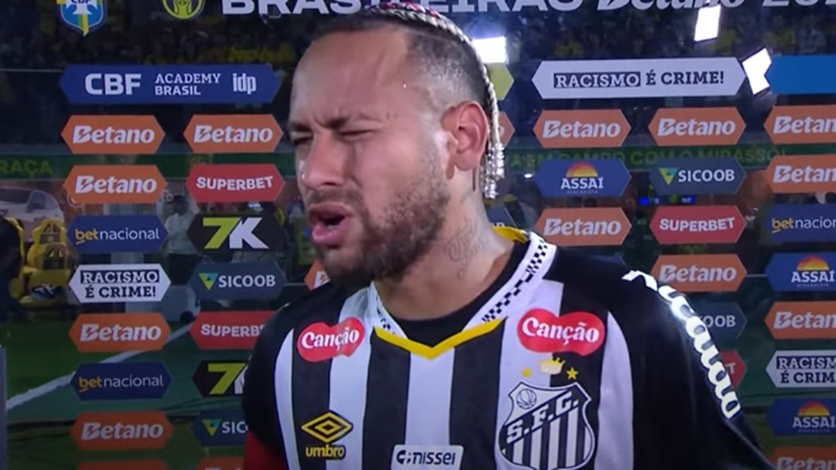 Neymar cita Flamengo após derrota do Santos para Mirassol