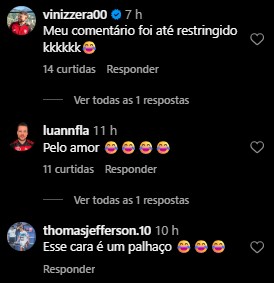 Torcedores criticam comparações entre Samuel Lino e outros jogadores