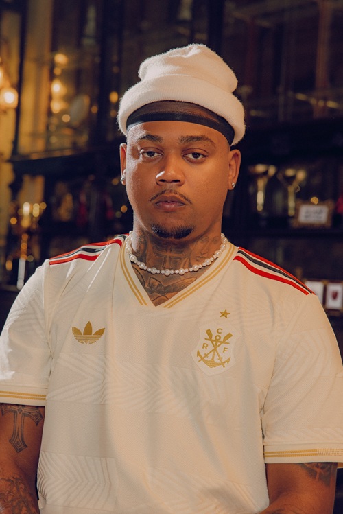 Imagem do novo terceiro uniforme do Flamengo