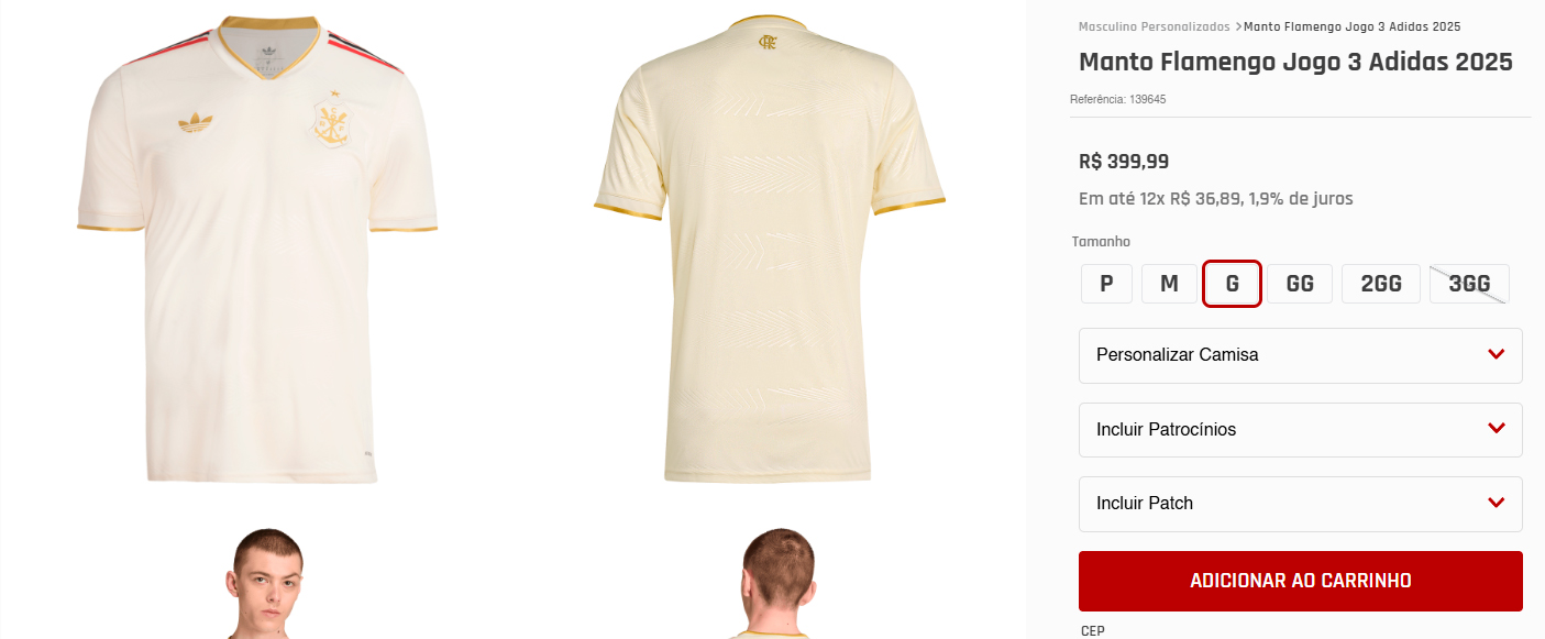 Manto 3 Flamengo 2025