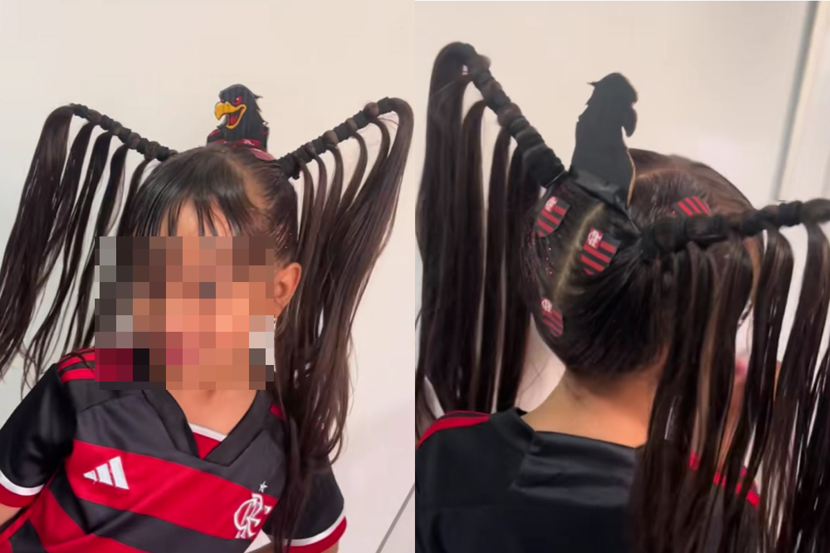 Cabelo Maluco do Urubu, mascote do Flamengo