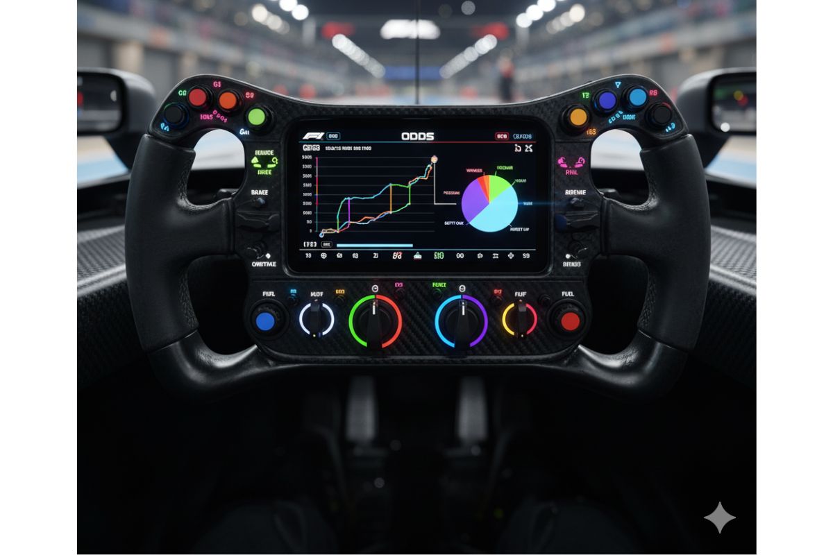 Enorme variedade de mercados de apostas em F1